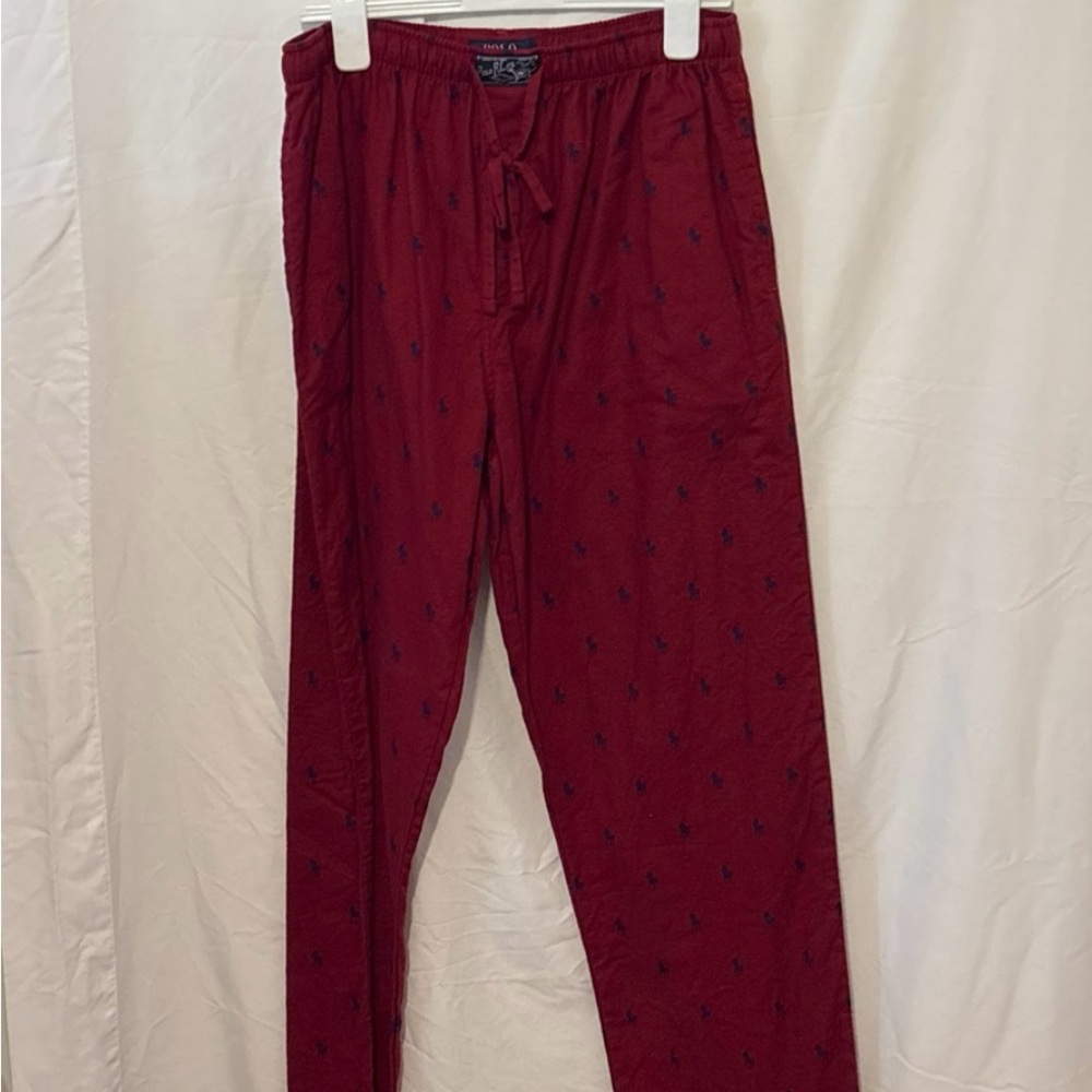 Polo by Ralph Lauren Burgundy Joggers